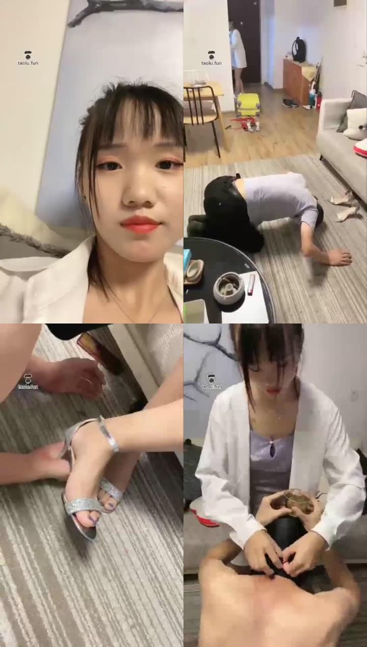 【00后叶娘】超美鞋子调合肥奴舔鞋底 