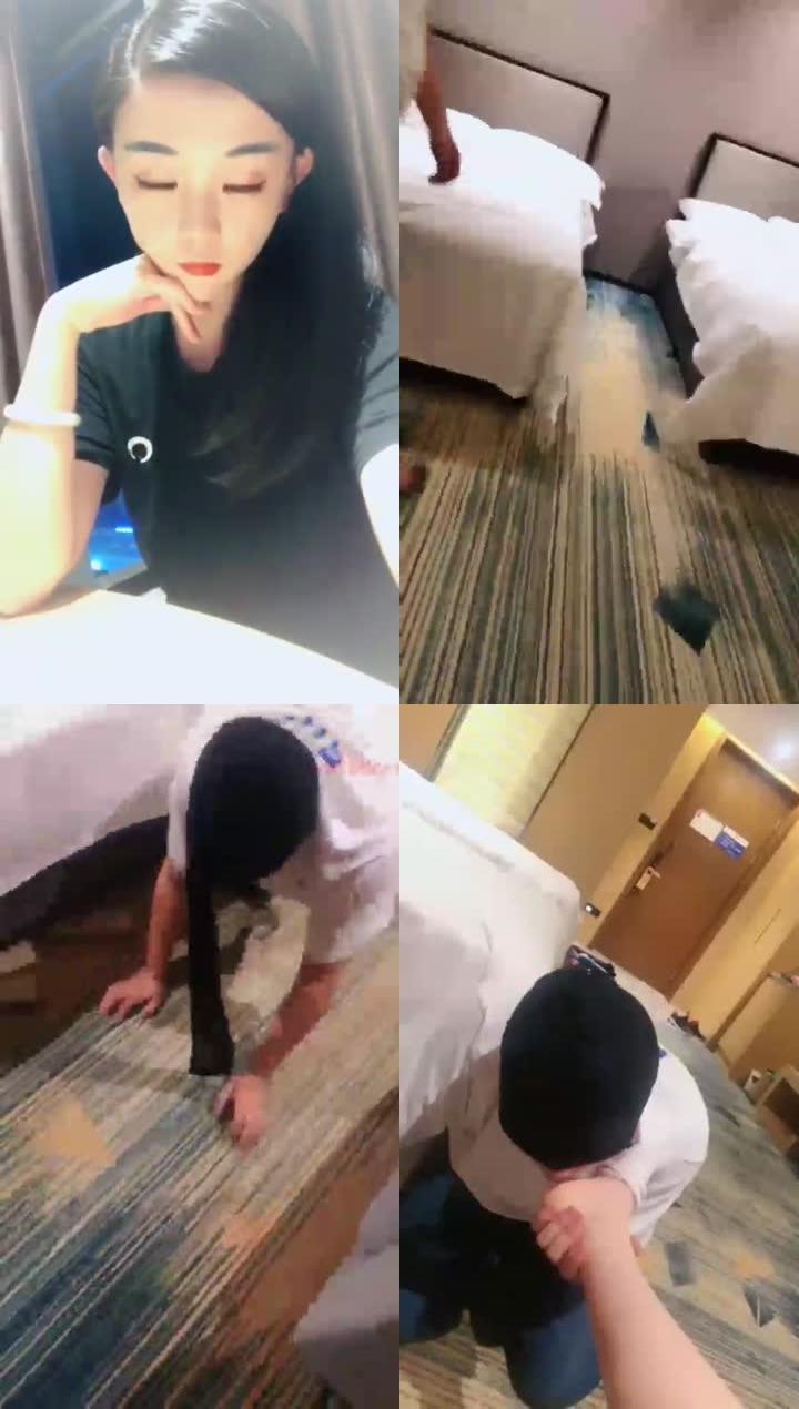 【粤主】调教酒店男清洁工 粤语版 