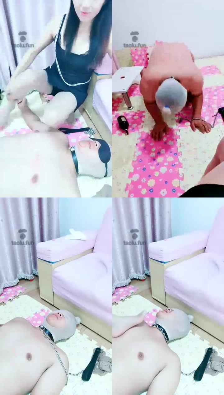 【沐月】肉丝继续玩狗 