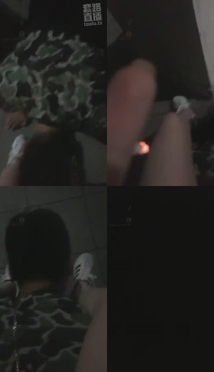 【梦二】忙了一天 室外楼下遛遛狗